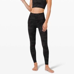 Lululemon Wunder Under High-Rise Tight 28" *Full-On Luxtreme - Black Camo